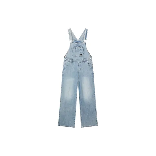 LEDIN Overalls Women's Light Blue Denim