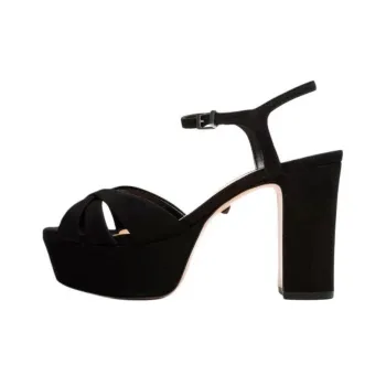 Schutz Keefa Strap Sandals 10.5cm Women's Black