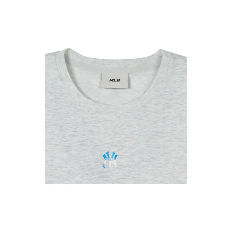 MLB New York Yankees T Shirts Women's Gray-2