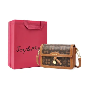 Joy&Mario PVC Practical Large Capacity Casual Commute Regular Women's Coffee/Cream Apricot