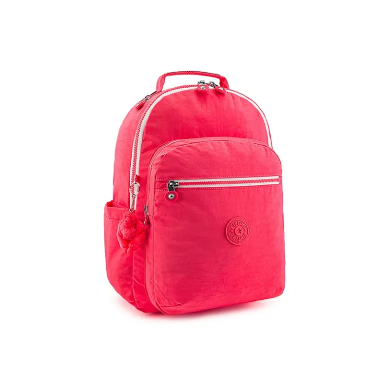 Kipling Polyamide Backpack Unisex Coral Orange-1