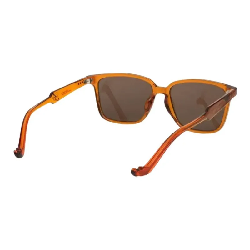 JINS TR90 Square Sunglasses Unisex Caramel-3
