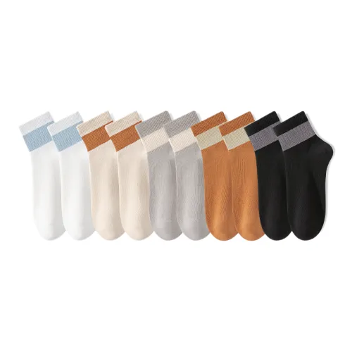 Lan Miao Mid Calf Socks Men's 10 Pack