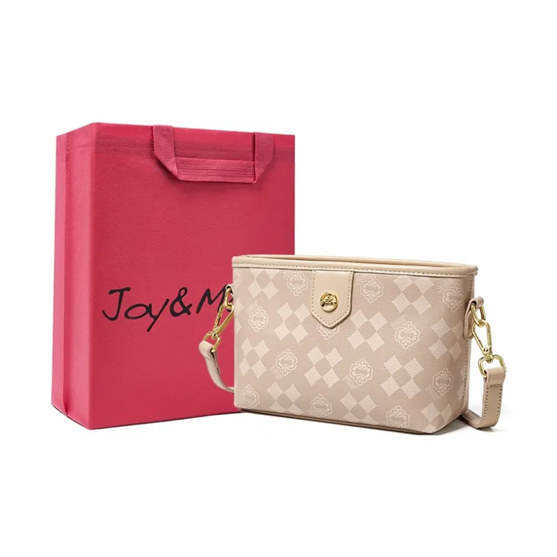 Joy&Mario PVC Lightweight Commute Regular Women's Coffee/Cream Apricot-3