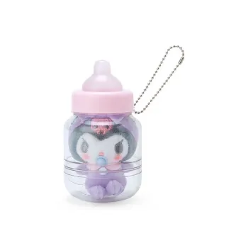 Sanrio Kulomi 2 Baby Bottles Dolls Plush Pendant Small Size Tall