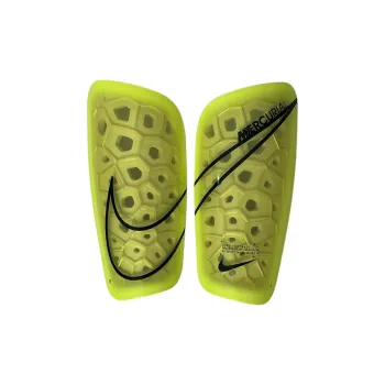 Nike Soccer Leg Guards Breathable And Protective Yellow K RESIN, Vinyl Acetate Unisex