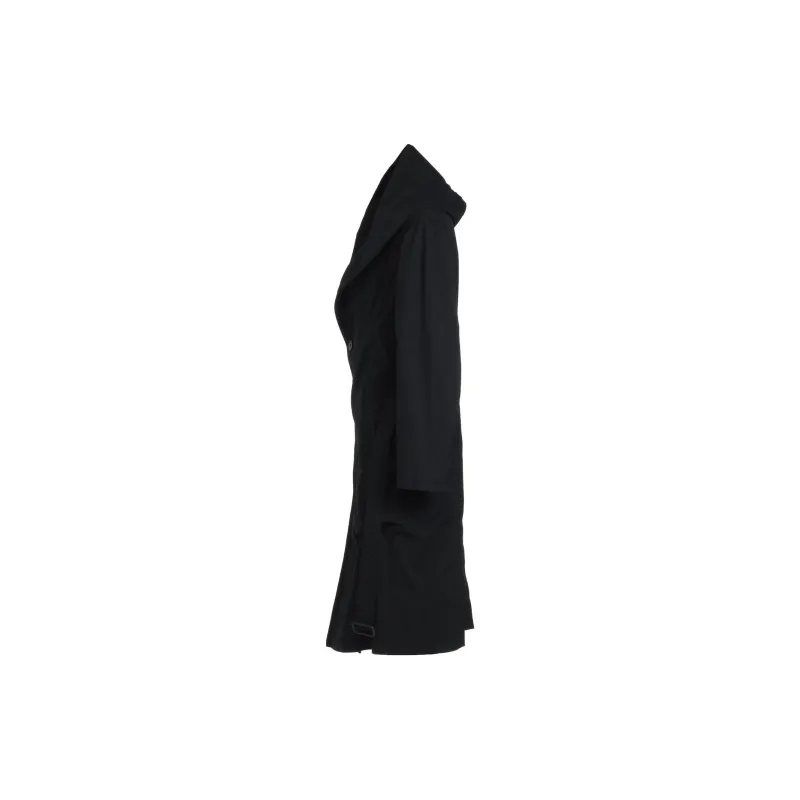Yohji Yamamoto Ground Y FW24 Coats Unisex Black-3