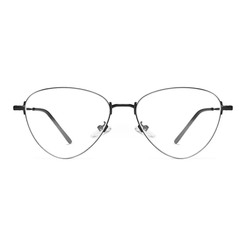 LUNAR Metal Irregular Shape Sunglasses Unisex-6