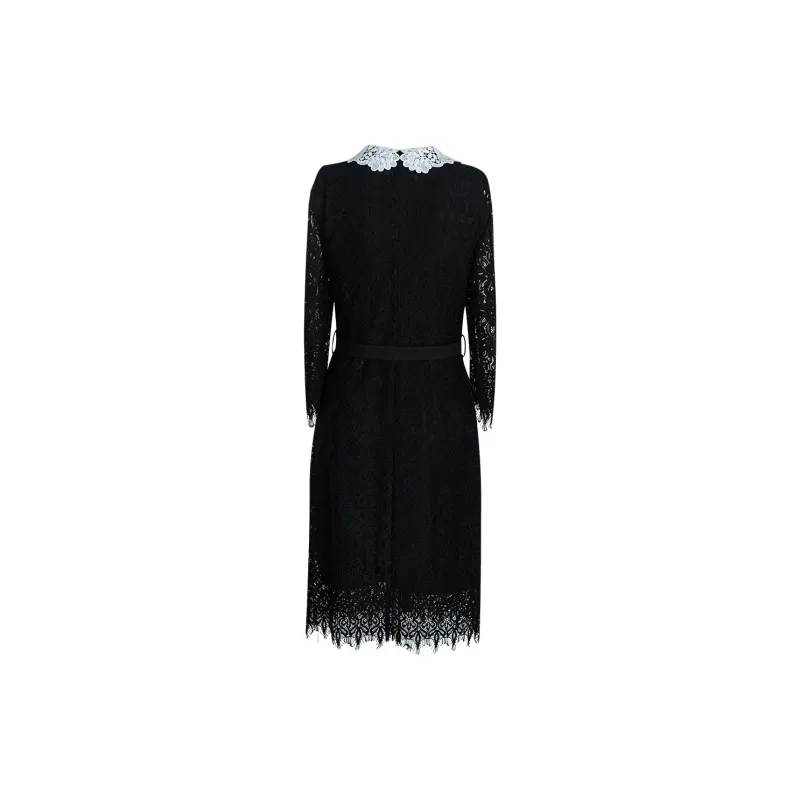 ROEYSHOUSE Long Sleeved Dresses Women's Black-1