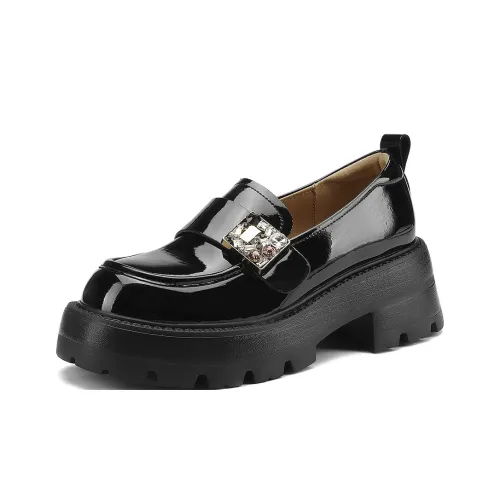 D FUSE SCANDINAVIA JK Uniform Women's Small Leather Shoes Casual Shoes Loafers Women's