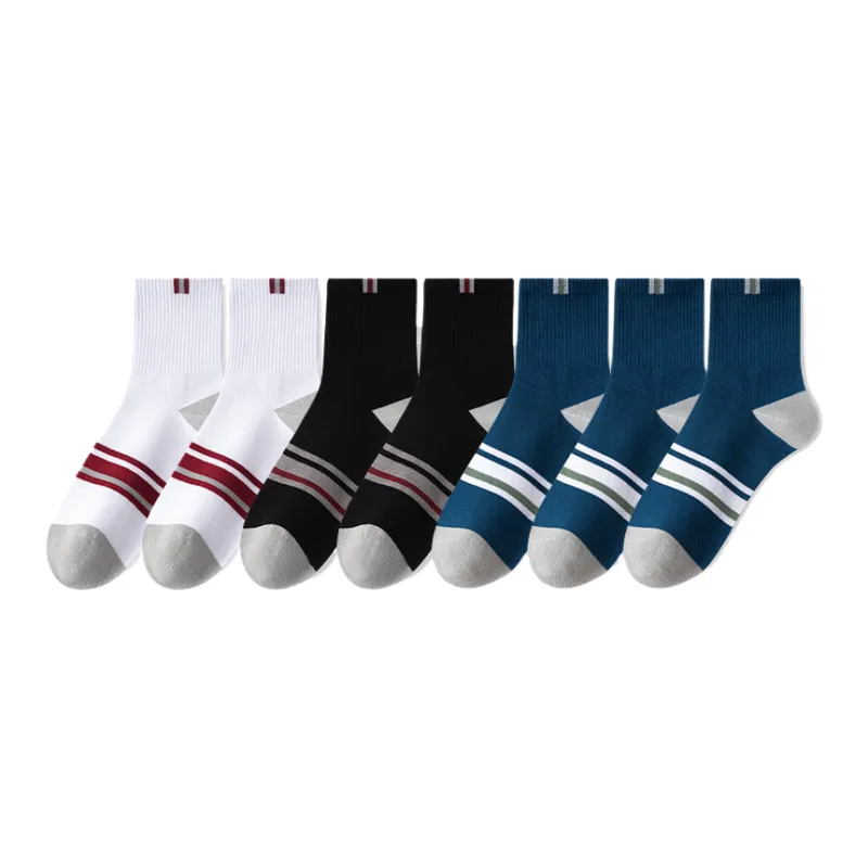 Lan Miao Mid Calf Socks Men's 7 Pack-9