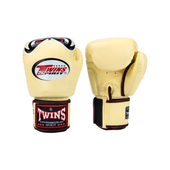 Twins Spirit Boxing Gloves Cow Leather Fabric Unisex