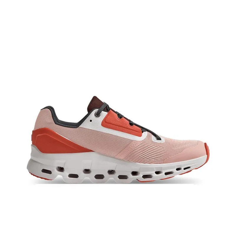 On Running Cloudstratus Rose Red Women's-1