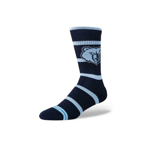 NBA Memphis Grizzlies Stance Knee-High Socks Men 1 Pack Black