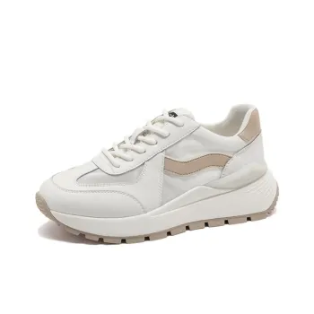 Satchi Low Top Casual Shoes Women's Ecru Apricot