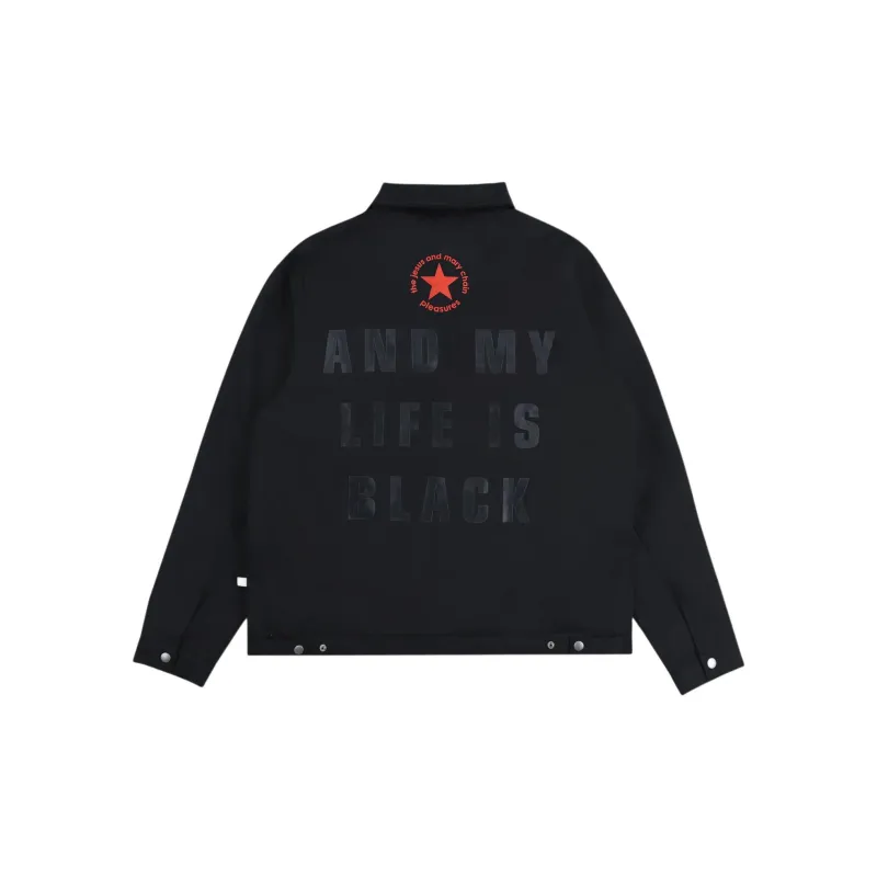 PLEASURES The Jesus And Mary Chain Collaboration Jackets Unisex Black-1