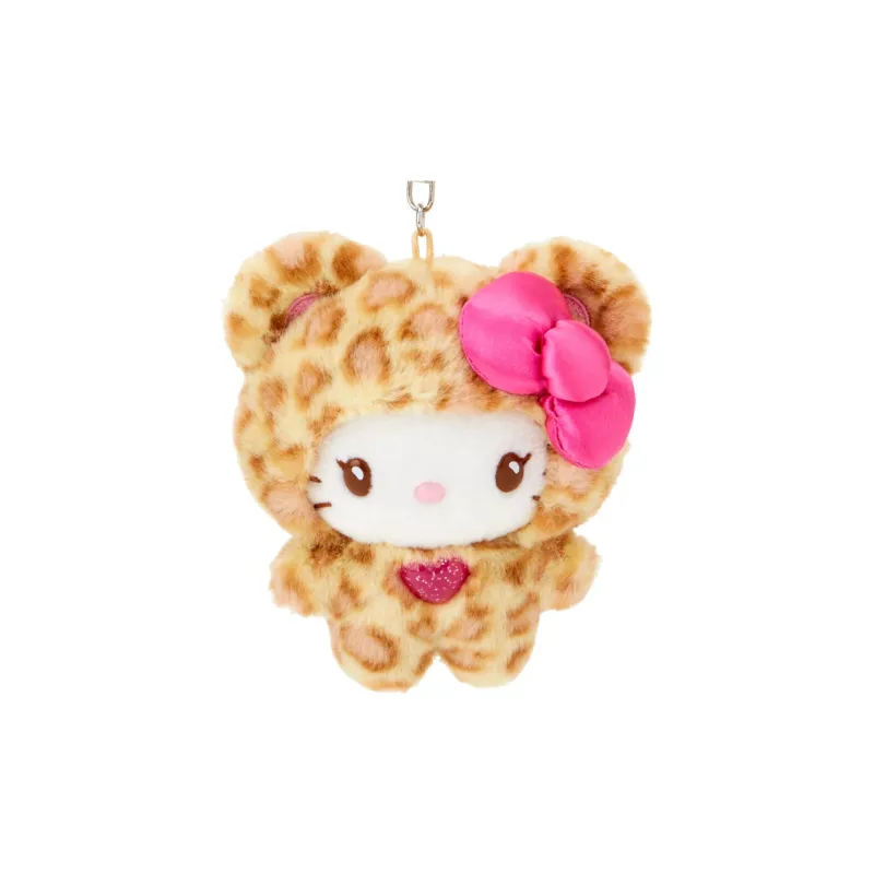 Sanrio Leopard Bear Dolls Plush Pendant 14cm Height-1