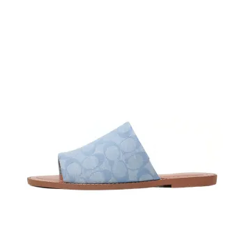 COACH Slide Slippers Women's Blue