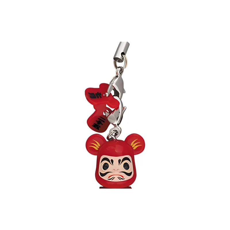 BE@RBRICK Happy Dharma Keychain Red Trend Based Products-1