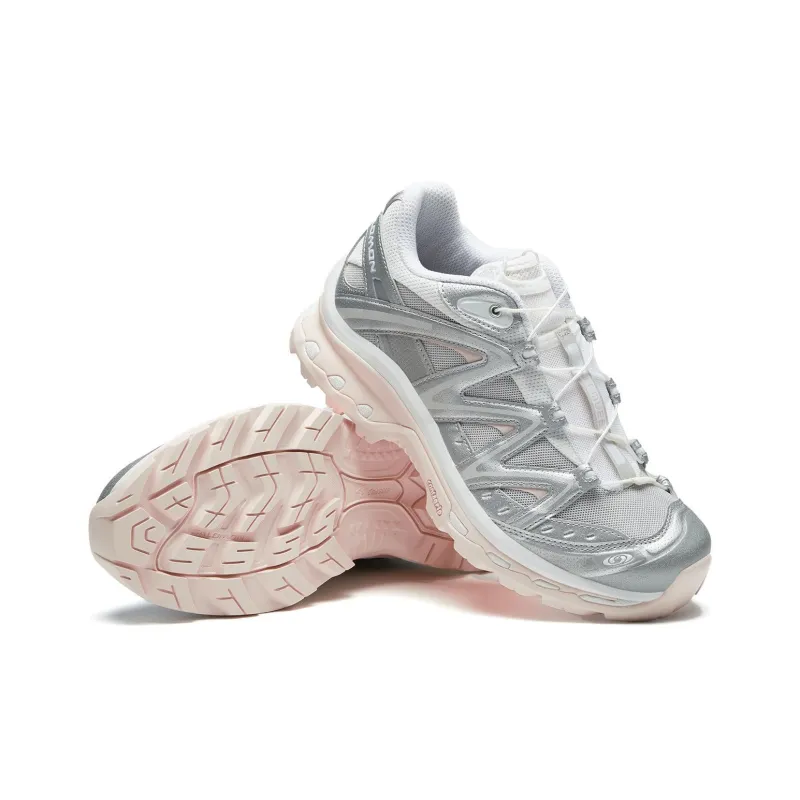 SALOMON XT Quest Slip Resistant Low Top Outdoor Shoes Unisex Gray White Pink-7