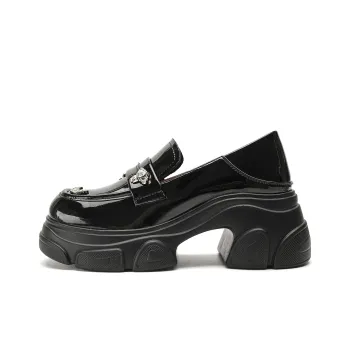 D FUSE SCANDINAVIA JK Uniform Women's Small Leather Shoes Commute Casual Shoes Loafers Women's