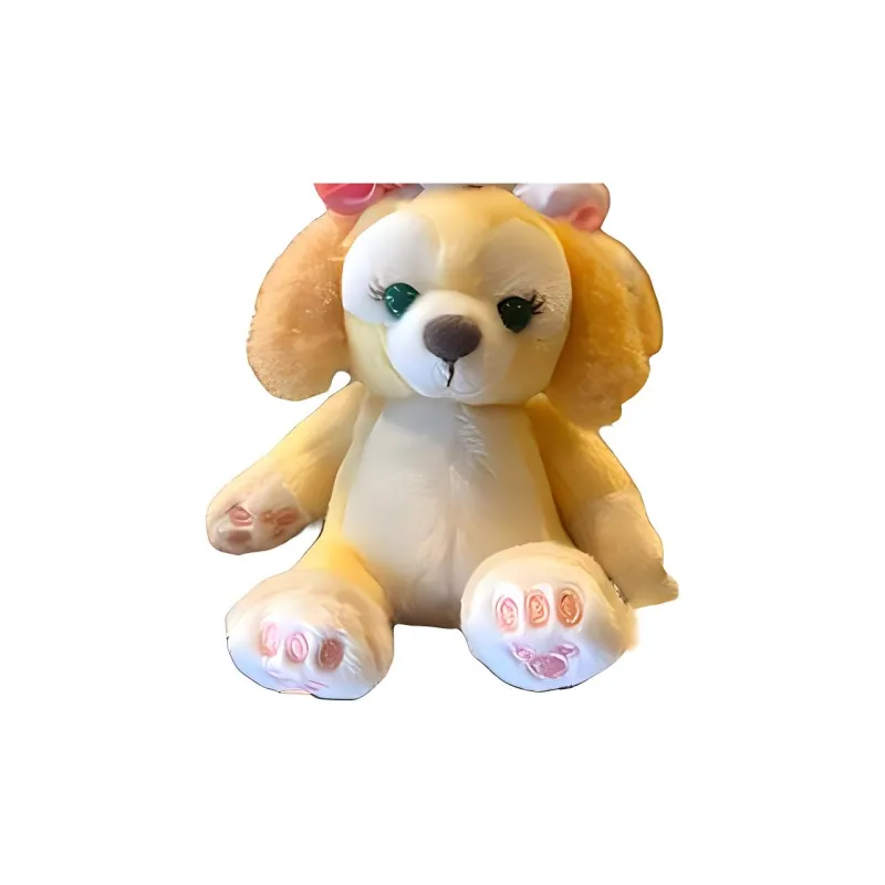 Disney Hong Kong Disney Magnetic CookieAnn Plush Toy Dolls Plush Doll 10cm Height-1