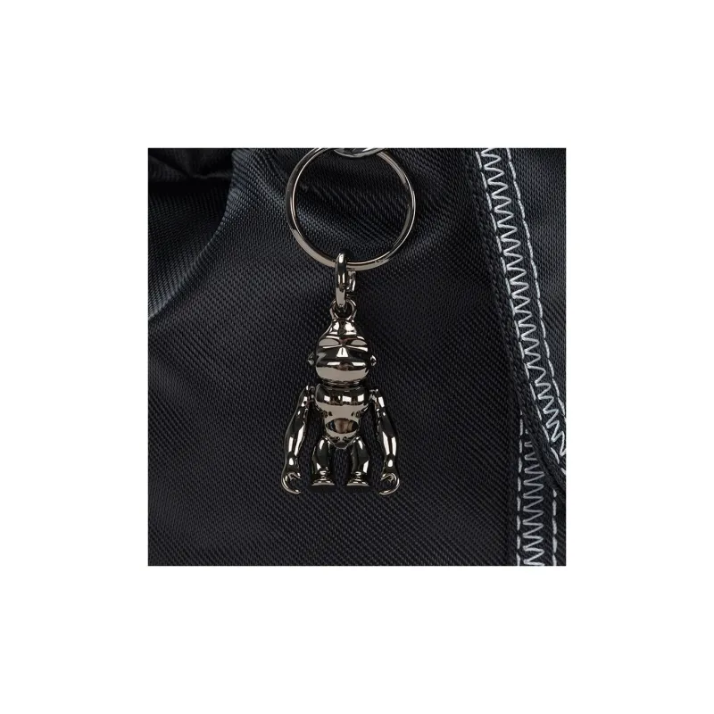 Kipling Polyester Backpack Small Size Unisex Night Black-4