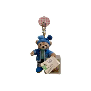 Disney Hong Kong Disney Duffy Dolls Plush Pendant 12cm High