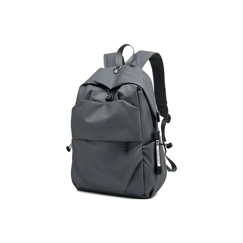 Old Man's Head Fabric Backpack Regular Men's Black-7