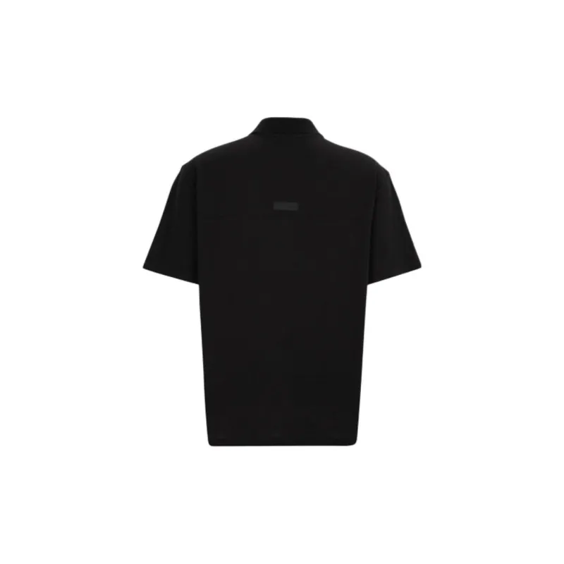 CALVIN KLEIN Polo Shirt Unisex Black-1