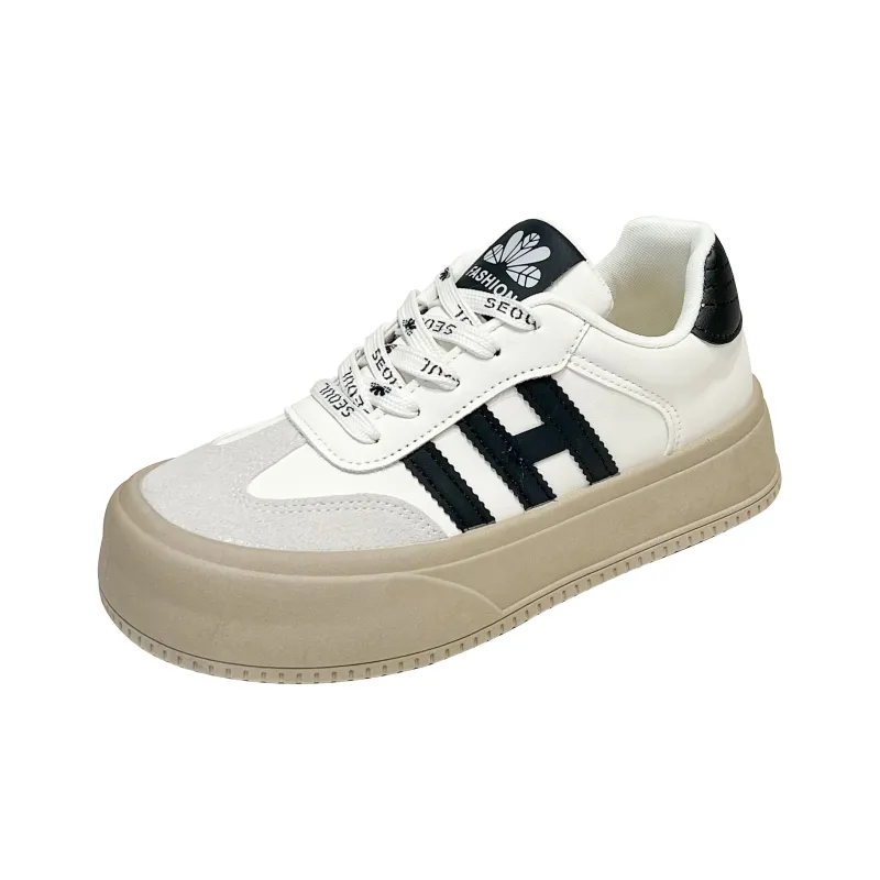 M.M Party Slip Resistant Waterproof Abrasion Resistant Low Top Skateboard Shoes Women's-3
