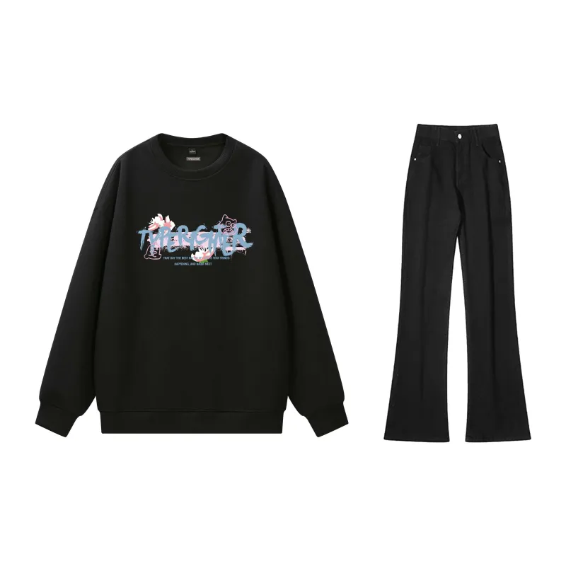TYPERIGHTER Sweatshirt Set Unisex-1