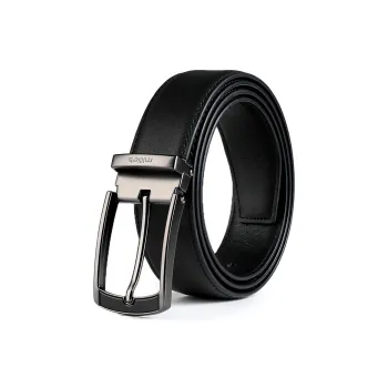 MILLIE'S Cow Split Leather Leather Belts Men's Width: 3.5cm
