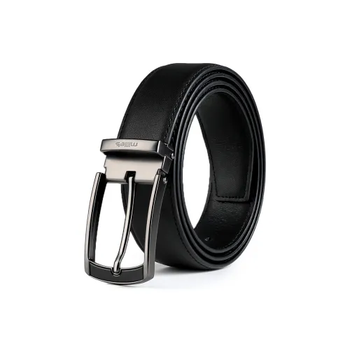 MILLIE'S Cow Split Leather Leather Belts Men's Width  3.5cm
