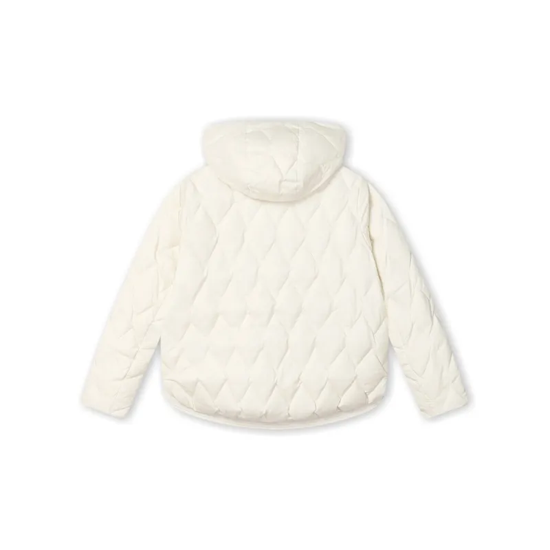 FILA Down Jacket Women's Oatmeal Beige-1