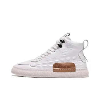 Crocodile High-Top Skateboard Shoes Men's