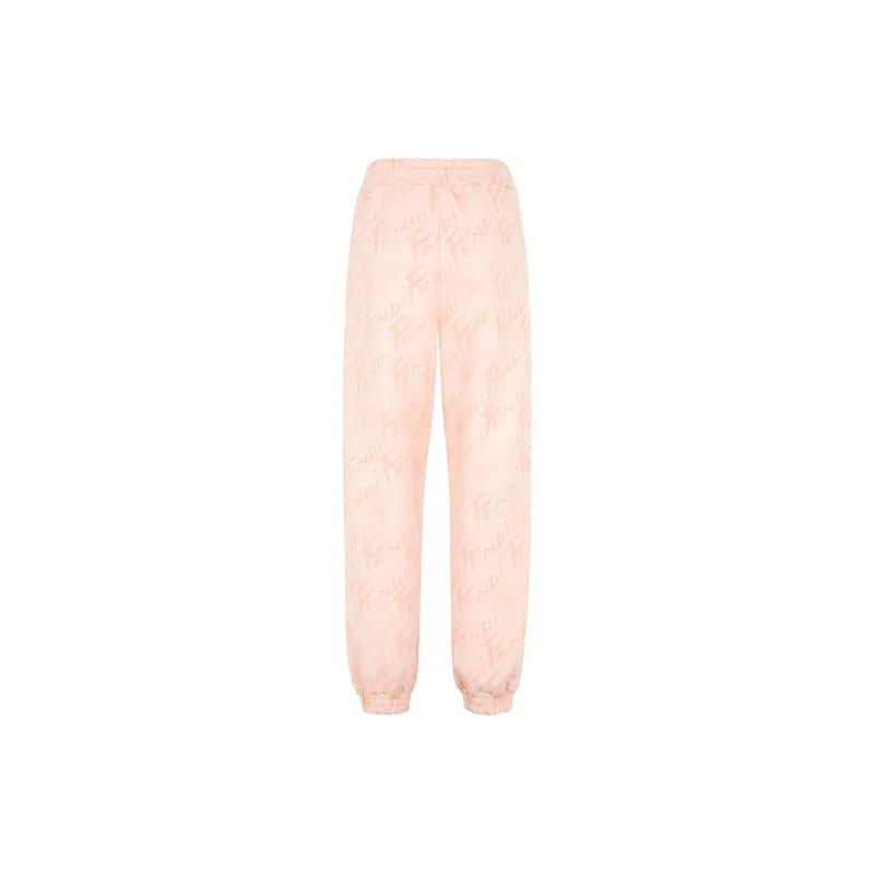 FENDI SS22 Casual Pants Women's Pink-1