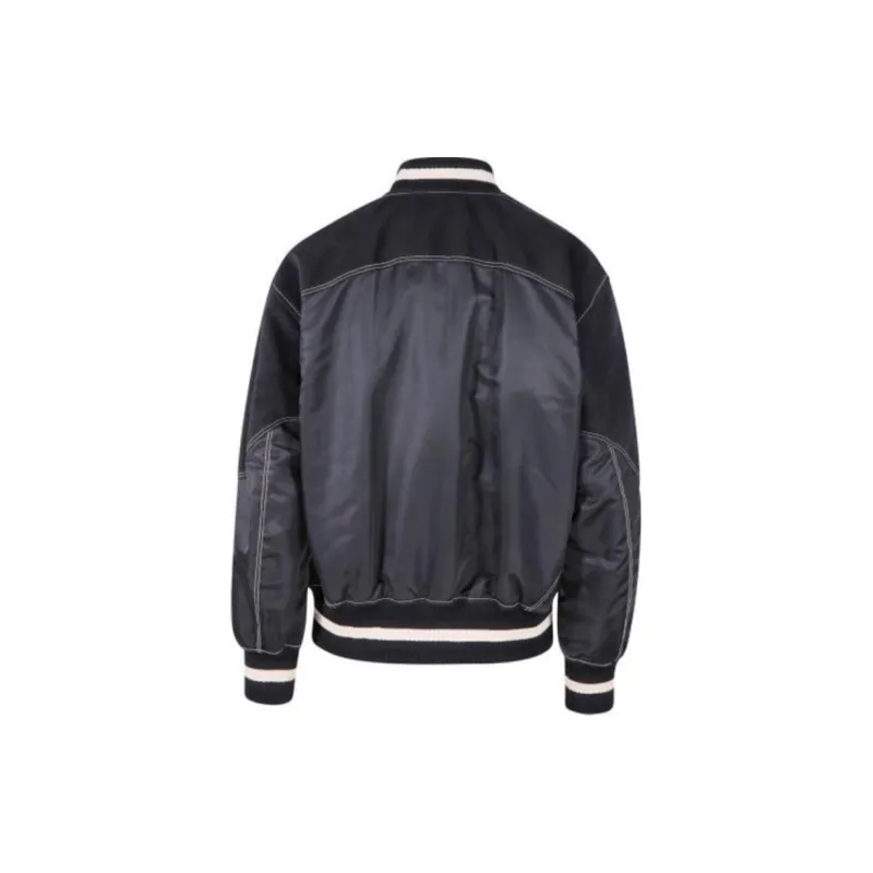Givenchy Panelled Button Up Varsity Jacket-1