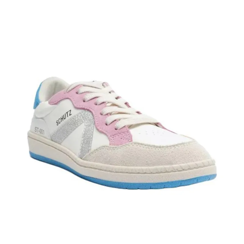 Schutz St 001 Low-Top Skateboard Shoes Women's White-2