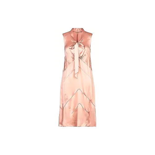 Burberry Sleeveless Dresses Women's Pink