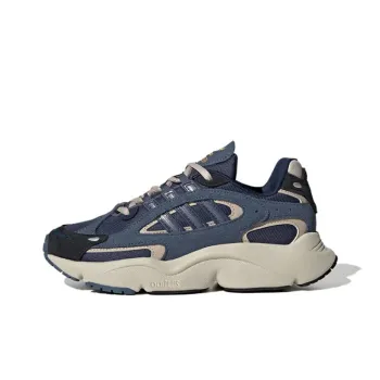 Adidas Originals Ozmillen Anti Slip And Wear Resistant Breathable Low Top Kids' Training Shoes Blue Teenagers