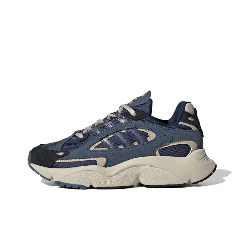 Adidas Originals Ozmillen Abrasion Resistant Breathable Cushioning Low Top Kids' Training Shoes Blue Teenagers-0