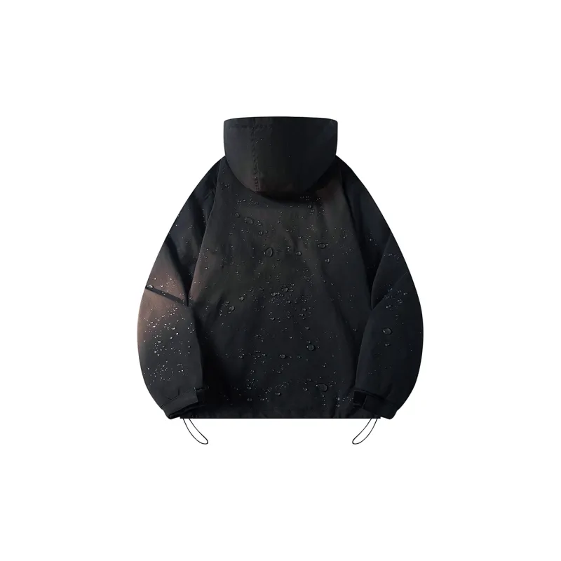 FORIDER Jackets Coats Unisex Black-1