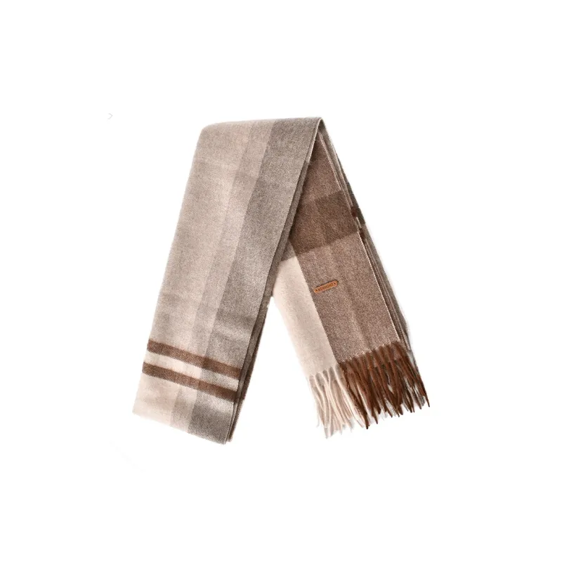 KENMONT Cashmere Knit Scarves Unisex-5