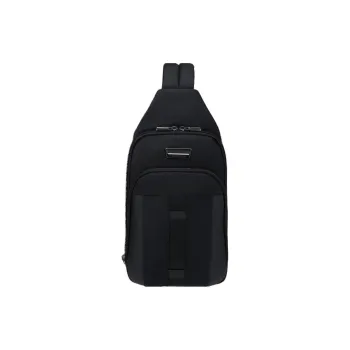 SAMSONITE Nylon Shoulder Bag, Crossbody Bag Men's Black