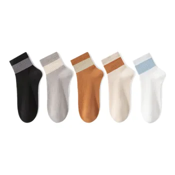 Lan Miao Mid-Calf Socks Men's 5 Pack