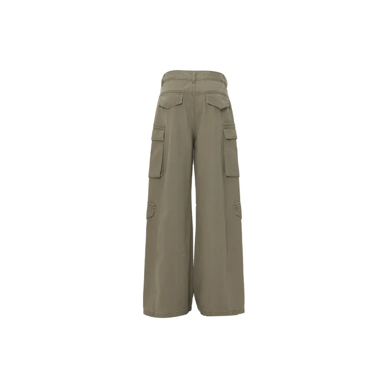 Wen Shan Jeans Women's Army Green-1