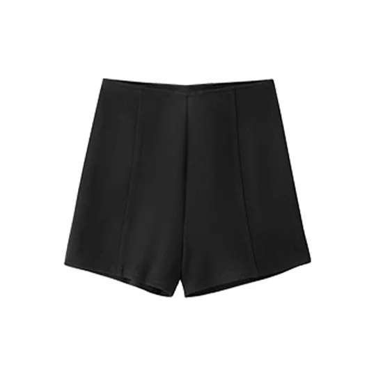 MADALLO Casual Shorts Women's Black-1