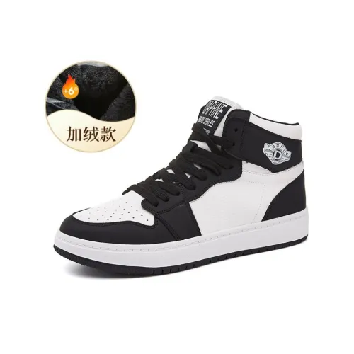 DAPHNE Panda Shoes High-Top Skateboard Shoes Women's