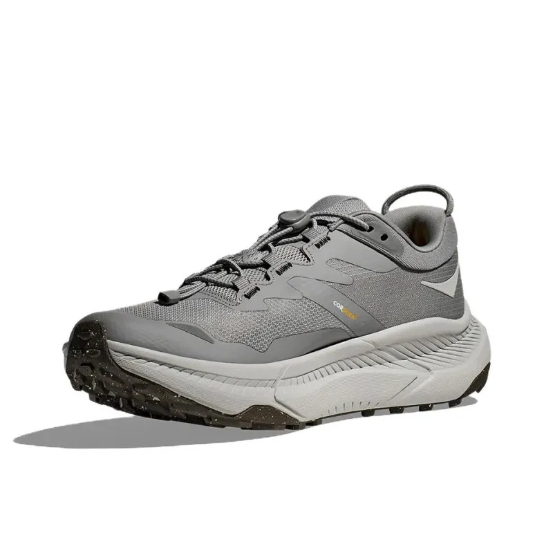 HOKA ONE ONE Transport Abrasion-Resistant Low-Top Running Shoes Men's Gray-1